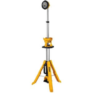 DeWalt 20V Max LED Tripod Work Light (Bare Tool) for $139 DeWalt 20V Max LED Tripod Work Light (Bare Tool) for $139