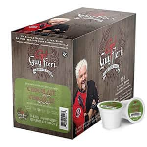 Guy Fieri Flavortown Roasts Coffee Pods, Chocolate Mint, Peppermint Mocha Chocolate Flavored for $17