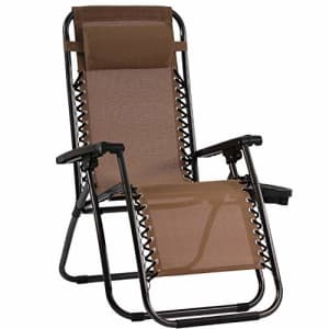 FDW Zero Gravity Chair Patio Chairs Lounge Patio Chaise 1 Pack Adjustable Reliners for Pool Yard with for $110 FDW Zero Gravity Chair Patio Chairs Lounge Patio Chaise 1 Pack Adjustable Reliners for Pool Yard with for $110