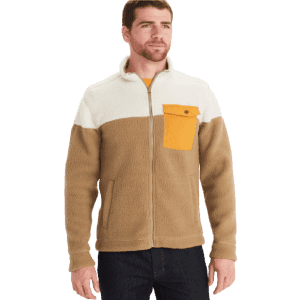 Marmot Men's Aros High-Pile Sherpa Fleece Jacket for $44 Marmot Men's Aros High-Pile Sherpa Fleece Jacket for $44