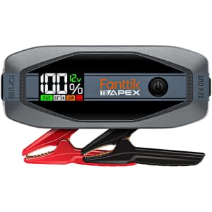 Fannttik 2,000A Portable Jump Starter for $95 Fannttik 2,000A Portable Jump Starter for $95