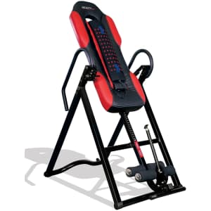 Health Gear Inversion Table w/ Massage & Heat for $130