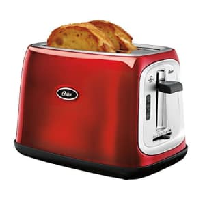 Oster 2 Slice Toaster Red for $60