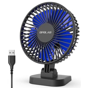 Opolar Mini USB Desk Fan for $4.98 in cart Opolar Mini USB Desk Fan for $4.98 in cart