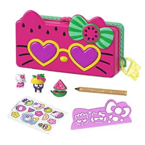 Mattel Hello Kitty and Friends Minis Watermelon Beach Party Pencil Case Playset (7.5-in) with 2 for $18 Mattel Hello Kitty and Friends Minis Watermelon Beach Party Pencil Case Playset (7.5-in) with 2 for $18