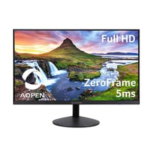 Acer AOPEN 27E1 bi 27" Full HD (1920 x 1080) IPS Monitor | for Work or Home | 75Hz Refresh Rate | 5ms for $130