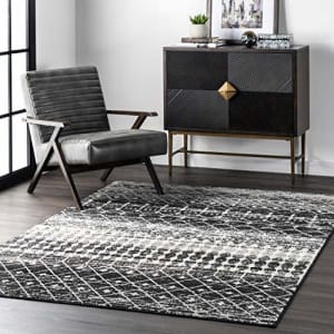 nuLOOM Moroccan Blythe Runner Rug, 2' 6" x 18', Black for $112 nuLOOM Moroccan Blythe Runner Rug, 2' 6" x 18', Black for $112