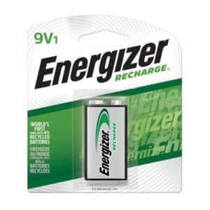 Energizer NH22NBP 9V Rechargeable Batteries - Quantity 6 for $11