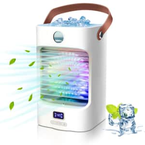 Rechargeable Mini Portable Air Conditioner for $35 Rechargeable Mini Portable Air Conditioner for $35
