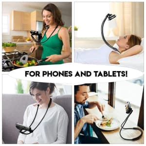 Universal Phone / Tablet Hands-Free Lazy Mount for $5 Universal Phone / Tablet Hands-Free Lazy Mount for $5