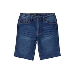 HUDSON Girls' Stretch Denim Bermuda Shorts, True Blue/Skinny fit, 14 for $11