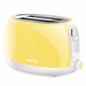 Sencor STS36YL 2-slot High Lift Toaster with Safe Cool Touch Technology, Sunflower Yellow for $58 Sencor STS36YL 2-slot High Lift Toaster with Safe Cool Touch Technology, Sunflower Yellow for $58