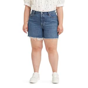 Levi's Women's Plus-Size 501 Original Shorts, (New) Salsa Mood-Dark Indigo, 36 for $50 Levi's Women's Plus-Size 501 Original Shorts, (New) Salsa Mood-Dark Indigo, 36 for $50