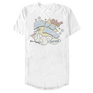 Disney Men's T-Shirt, White, XX-Large for $18