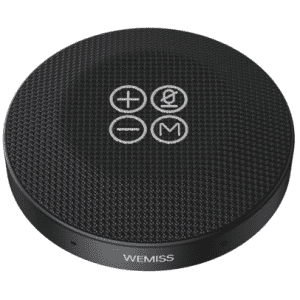 Wemiss by Aukey Bluetooth Speaker with Microphone for $30 Wemiss by Aukey Bluetooth Speaker with Microphone for $30