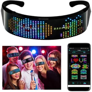 Aunont Customizable LED Glasses for $25 Aunont Customizable LED Glasses for $25