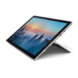2017 Microsoft Surface Pro 4 12.3" Laptop/Tablet (2.2 GHz Intel Core M3, 4GB RAM, 128 GB SSD, for $400