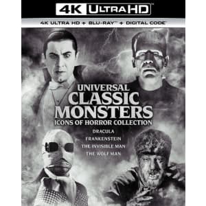 Universal Classic Monsters: Icons of Horror Collection 4K UDH Boxset: preorder for $44 Universal Classic Monsters: Icons of Horror Collection 4K UDH Boxset: preorder for $44