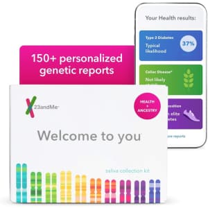 23andMe Personal Genetic Service DNA Tests at Amazon: Up to 52% off 23andMe Personal Genetic Service DNA Tests at Amazon: Up to 52% off