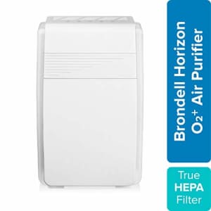 Brondell Horizon O2+ Air Purifier P200, 5 Stage Filtration System with True HEPA Filter and for $140