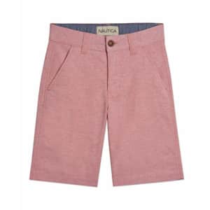 Nautica Boys' Flat Front Shorts, Sunset, 8 for $26