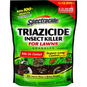 Spectracide Triazicide Insect Killer 10-lb. Bag for $6