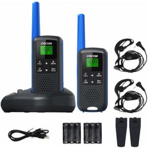 Gocom Walkie Talkie Two-Way Radio Set for $45 Gocom Walkie Talkie Two-Way Radio Set for $45
