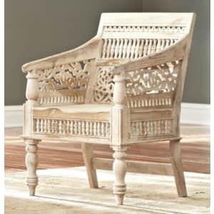 Home Decorators Collection Maharaja Solid Sheesham Wood Chair for $242 Home Decorators Collection Maharaja Solid Sheesham Wood Chair for $242