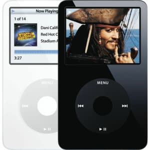 Apple iPod video 30GB MP3 Player for $51
