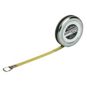 Crescent Lufkin 1/4" x 6' Executive Diameter Yellow Clad A18 Blade Pocket Tape Measure - W606P for $26