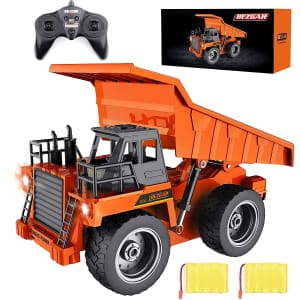 BEZGAR Remote Control Construction Dump Truck Toy for $50 BEZGAR Remote Control Construction Dump Truck Toy for $50