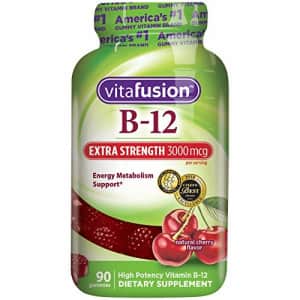 Vitafusion Extra Strength Vitamin B12 Gummies, 90 Count (Packaging May Vary) for $11 Vitafusion Extra Strength Vitamin B12 Gummies, 90 Count (Packaging May Vary) for $11
