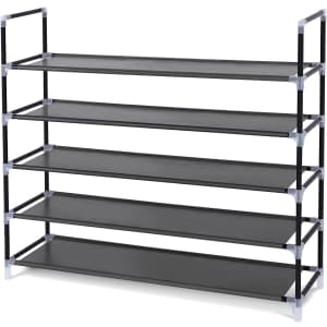 Songmics 5-Tier Shoe Rack for $16 Songmics 5-Tier Shoe Rack for $16