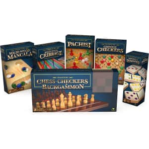 Spin Master Games Classic Board Games 6-Pack for $32