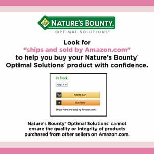 Hair Skin and Nails Vitamins with Biotin & Vitamin C by Nature's Bounty Optimal Solutions, Hair for $30