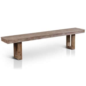 Furniture of America Marfal 76" Solid Wood Bench for $251 Furniture of America Marfal 76" Solid Wood Bench for $251