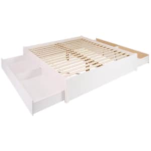 Prepac Select 4-Post King Platform Bed w/ 4 Drawers for $496 Prepac Select 4-Post King Platform Bed w/ 4 Drawers for $496