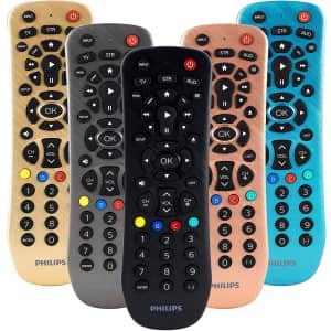 Philips 4-Device Universal Remote Control for $5