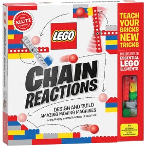 Klutz LEGO Chain Reactions Science & Building Kit for $19