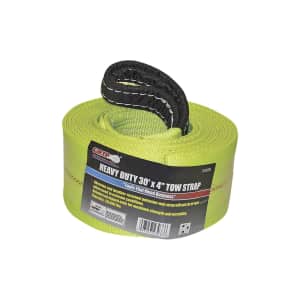 Grip 30-Foot Heavy-Duty Tow Strap for $25 Grip 30-Foot Heavy-Duty Tow Strap for $25