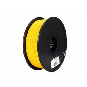 Monoprice - 133879 PLA Plus+ Premium 3D Filament - Yellow - 1kg Spool, 1.75mm Thick | Biodegradable for $30