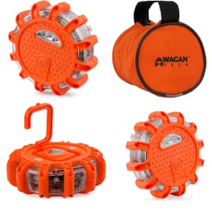 Wagan Fred Pro Flashing LED Roadside Disc 3-Pack for $36 Wagan Fred Pro Flashing LED Roadside Disc 3-Pack for $36
