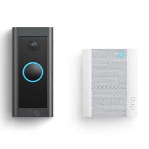 Ring Wired Video Doorbell w/ Ring Chime for $70