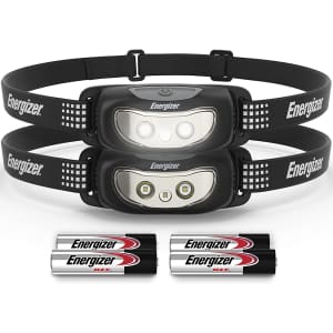 Energizer LED Headlamp 2-Pack for $11 Energizer LED Headlamp 2-Pack for $11