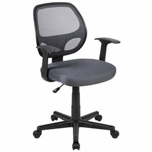 Flash Furniture Flash Fundamentals Mid-Back Gray Mesh Swivel Ergonomic Task Office Chair with Arms for $66 Flash Furniture Flash Fundamentals Mid-Back Gray Mesh Swivel Ergonomic Task Office Chair with Arms for $66