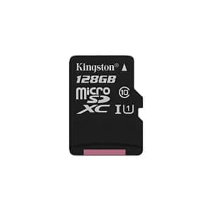 Kingston Digital 128GB microSDXC Class 10 UHS-I 45R Flash Card (SDC10G2/128GBSP) for $22 Kingston Digital 128GB microSDXC Class 10 UHS-I 45R Flash Card (SDC10G2/128GBSP) for $22