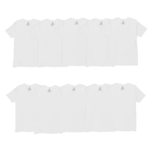 Hanes Men's Super Value V-Neck T-Shirt 10-Pack for $18 Hanes Men's Super Value V-Neck T-Shirt 10-Pack for $18