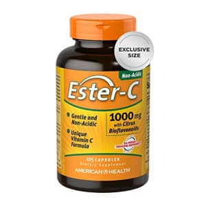 Ester-C American Health 1000 mg with Bioflavonoids Capsules 24Hour Immune Support Gentle on Stomach for $25