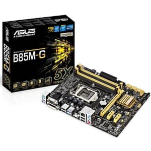 ASUS Micro ATX DDR3 1600 LGA 1150 Motherboard B85M-G for $187 ASUS Micro ATX DDR3 1600 LGA 1150 Motherboard B85M-G for $187