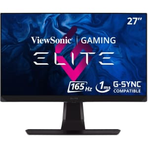 ViewSonic Elite 27" 1440p 165Hz G-Sync LCD Gaming Monitor for $260